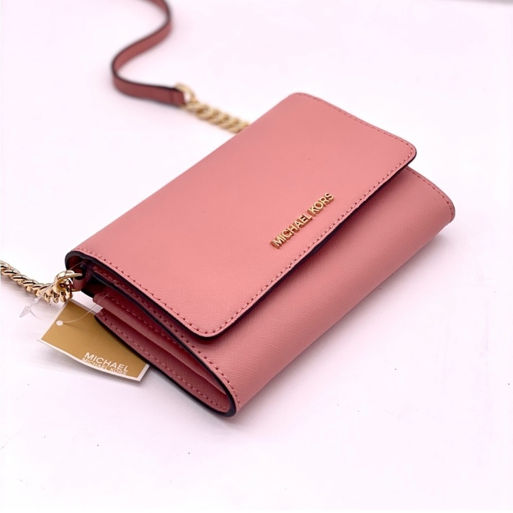Michael Kors Pink Phone Crossbody Bag